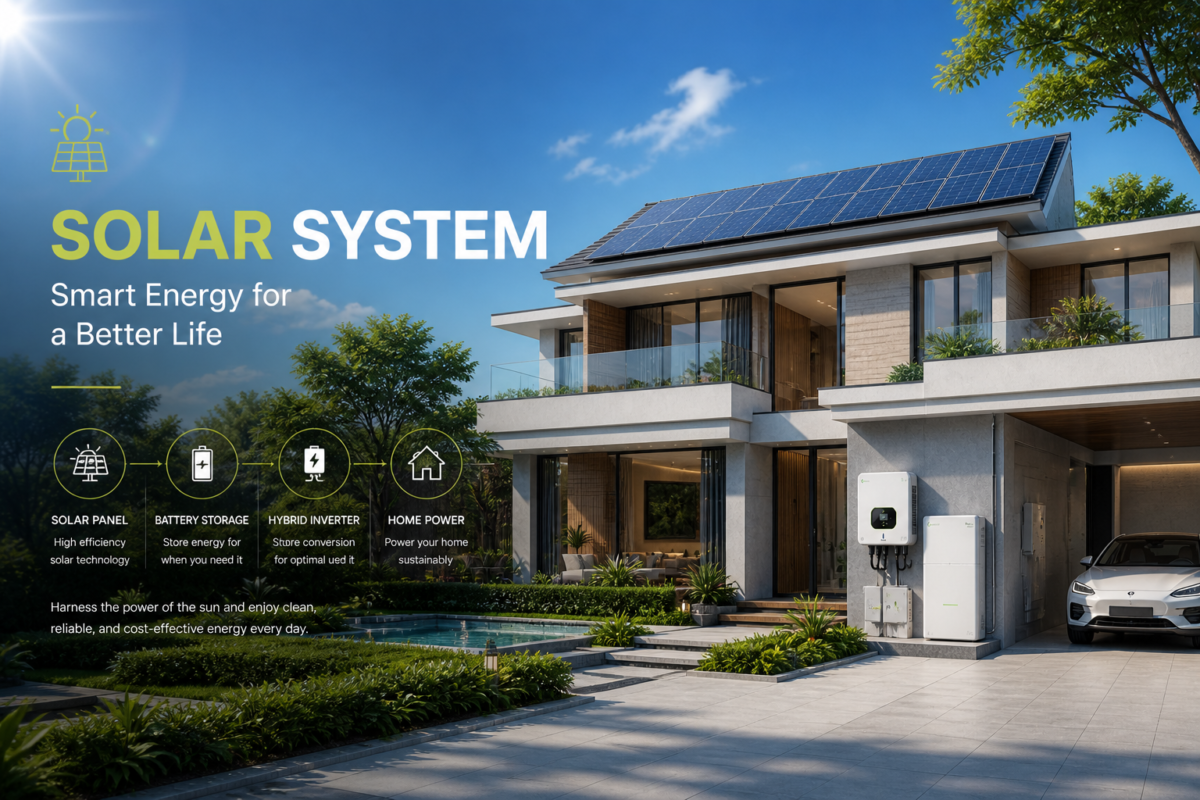solar system rumah industri Indonesia